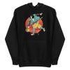 Samurai Play Bowling Ukiyo-e Unisex Hoodie