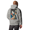 Samurai Ukulele String Instrument Ukiyo-e Unisex Hoodie