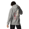 Fall Down Seven Times Stand Up Eight 2 Kanji Calligraphy Unisex Hoodie