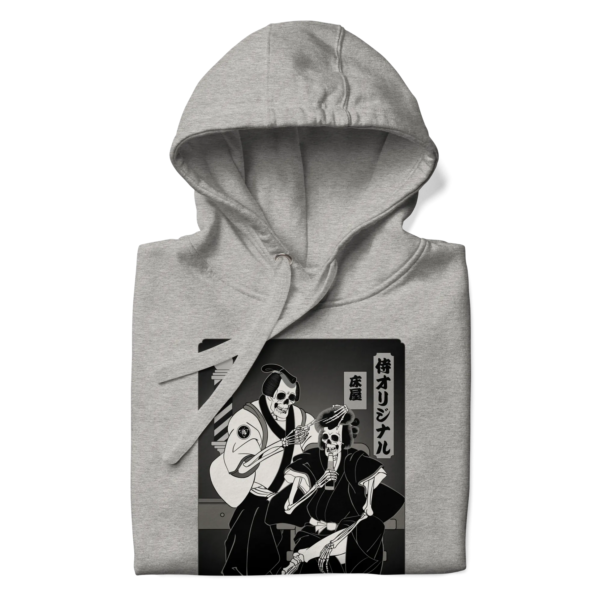 Samurai Barber Japanese Ukiyo-e Unisex Hoodie - Samurai Original