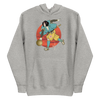 Samurai Play Bowling Ukiyo-e Unisex Hoodie