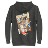 Cat Band Music Japan Ukiyo-e Unisex Hoodie - Charcoal Heather / S