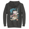 Samurai Cat Love Fish 2 Ukiyo-e Funny Unisex Hoodie