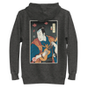 Samurai Ukulele String Instrument Ukiyo-e Unisex Hoodie