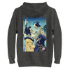 Skeleton Samurai & Geisha Gift For Valentine Unisex Hoodie