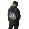 Samurai Astronomy Telescope Ukiyo-e Unisex Hoodie