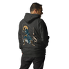 Samurai Fishing 4 Ukiyo-e Unisex Hoodie