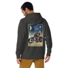 Samurai Chopper Motorcycle Ukiyo-e Unisex Hoodie