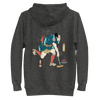 Samurai Play Curling Ukiyo-e Unisex Hoodie