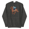 Onna Bugeisha Riding Horse Japanese Ukiyo-e Unisex Hoodie - Samurai Original