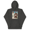 Samurai Hunts Sasquatch Japanese Ukiyo-e Unisex Hoodie - Charcoal Heather / S