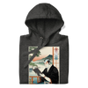 Samurai Reading Books Japanese Ukiyo-e Unisex Hoodie 2