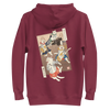 Cat Band Music Japan Ukiyo-e Unisex Hoodie - Maroon / S