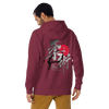 Jiu Jitsu Brazilian Martial Japanese Kanji Calligrabphy Unisex Hoodie 3 -