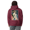 Geisha and Cat 1 Ukiyo-e Unisex Hoodie