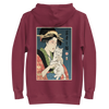 Geisha and Cat 1 Ukiyo-e Unisex Hoodie