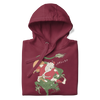 Santa Rides Dragon Japanese Ukiyo-e Unisex Hoodie