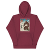 Samurai Hunts Sasquatch Japanese Ukiyo-e Unisex Hoodie - Maroon / S