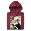 Samurai Reading Books Japanese Ukiyo-e Unisex Hoodie 2