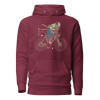 Samurai Bicycle Race Sport Ukiyo-e Unisex Hoodie