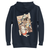 Cat Band Music Japan Ukiyo-e Unisex Hoodie - Navy Blazer / S