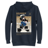 Samurai Drummer Japanese Ukiyo-e Unisex Hoodie 8