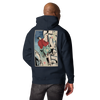 Samurai Rock Climbing Extreme Sport Ukiyo-e Unisex Hoodie