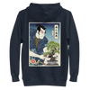 Samurai and Bonsai Tree Ukiyo-e Unisex Hoodie