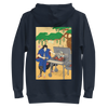 Samurai BBQ Barbecue Ukiyo-e Unisex Hoodie