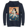 Samurai & Burger Fast Food Ukiyo-e Unisex Hoodie