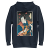 Samurai Ukulele String Instrument Ukiyo-e Unisex Hoodie