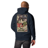 Samurai Reading Books Library Ukiyo-e Unisex Hoodie