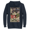 Samurai Reading Books Library Ukiyo-e Unisex Hoodie