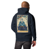 Samurai Meditation Yoga  Japanese Ukiyo-e Unisex Hoodie