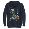 Samurai Fishing 4 Ukiyo-e Unisex Hoodie