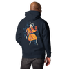 Halloween Dancing Skeletons Ukiyo-e Unisex Hoodie