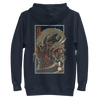 Samurai vs Dragon Warrior Ukiyo-e Unisex Hoodie