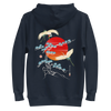 Crane Bird Ukiyo-e Unisex Hoodie