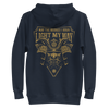 Samurai May The Bidges I Burn Light Unisex Hoodie