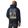 Samurai Chopper Motorcycle Ukiyo-e Unisex Hoodie