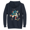 Samurai Play Curling Ukiyo-e Unisex Hoodie