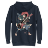 Samurai Bassist Player 4 Music Ukiyo-e Unisex Hoodie