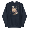 Samurai Play Guitar Japanese Ukiyo-e Unisex Hoodie 4