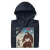 Samurai Hunts Sasquatch Japanese Ukiyo-e Unisex Hoodie -