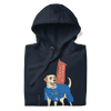 Labrador Retriever Japanese Ukiyo-e Unisex Hoodie - Samurai Original