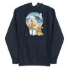 Poodle Dog Japanese Ukiyo-e Unisex Hoodie - Samurai Original