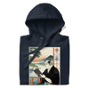 Samurai Reading Books Japanese Ukiyo-e Unisex Hoodie 2