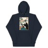 Samurai Reading Books Japanese Ukiyo-e Unisex Hoodie 2