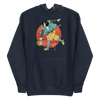 Samurai Play Bowling Ukiyo-e Unisex Hoodie