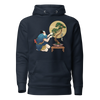 Samurai and Bonsai Tree Japanese Ukiyo-e Unisex Hoodie 2